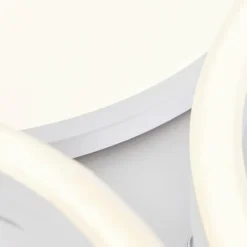 Luminaires Brilliant Plafonnier Brilliant-Leuchten Virtus LED Argenté, 1 lumière* Éclairage Led