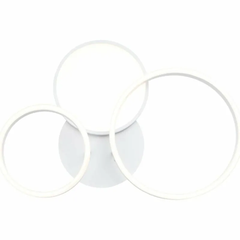 Luminaires Brilliant Plafonnier Brilliant-Leuchten Virtus LED Argenté, 1 lumière* Éclairage Led