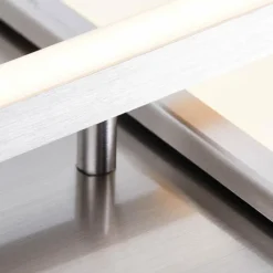 Luminaires Brilliant Plafonnier Brilliant-Leuchten Zelia LED Argenté, 1 lumière* Éclairage Led