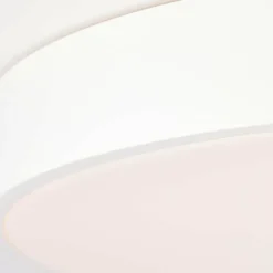 Luminaires Brilliant Plafonnier Brillliant Slimline LED Blanc, 1 lumière, Télécommandes* Éclairage Led