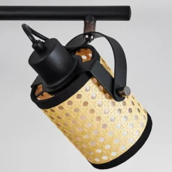 hofstein Plafonnier Broekerhaven Noir, 3 lumières