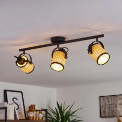 hofstein Plafonnier Broekerhaven Noir, 3 lumières