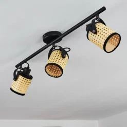 hofstein Plafonnier Broekerhaven Noir, 3 lumières