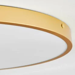 hofstein Plafonnier Broglen LED Laiton, 1 lumière