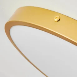 hofstein Plafonnier Broglen LED Laiton, 1 lumière