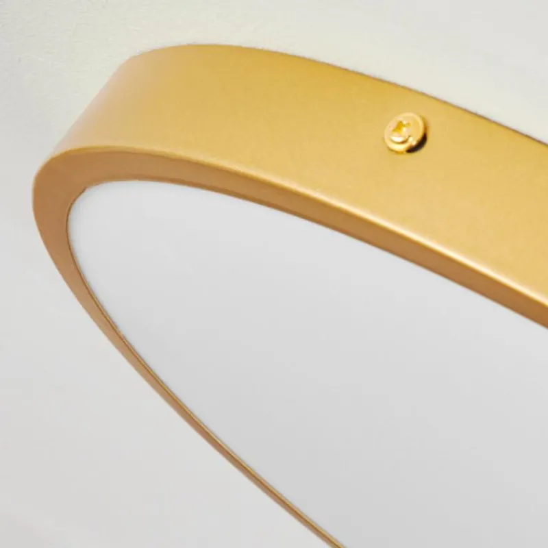 hofstein Plafonnier Broglen LED Laiton, 1 lumière