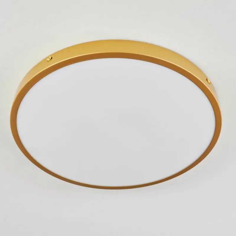 hofstein Plafonnier Broglen LED Laiton, 1 lumière