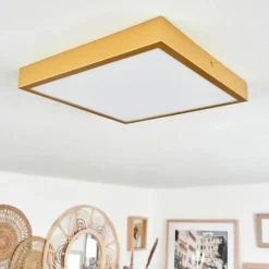 Lampes Dorées-hofstein Plafonnier Broglen LED Or, 1 lumière