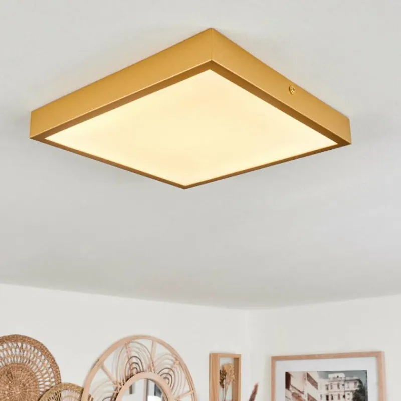 Lampes Dorées-hofstein Plafonnier Broglen LED Or, 1 lumière