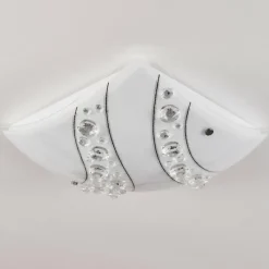 hofstein Plafonnier Buochs LED Blanc, 1 lumière