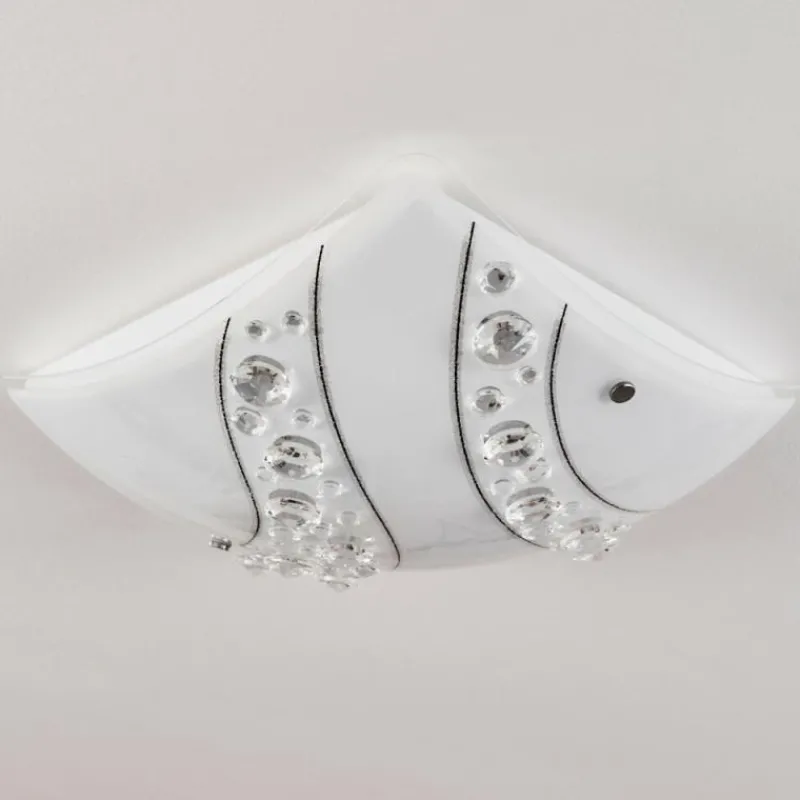 hofstein Plafonnier Buochs LED Blanc, 1 lumière