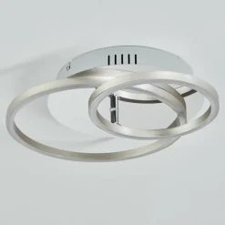 hofstein Plafonnier Buren LED Aluminium, Chrome, 1 lumière