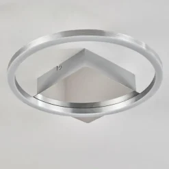 hofstein Plafonnier Buren LED Nickel mat, 1 lumière