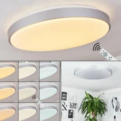 hofstein Plafonnier Buris LED Blanc, 1 lumière