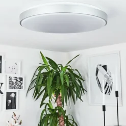 hofstein Plafonnier Buris LED Blanc, 1 lumière