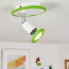 hofstein Plafonnier Cabri LED Chrome, Vert, Blanc, 1 lumière