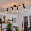 Lampes Vintages & Rétros-hofstein Plafonnier Cacoq Noir, 4 lumières