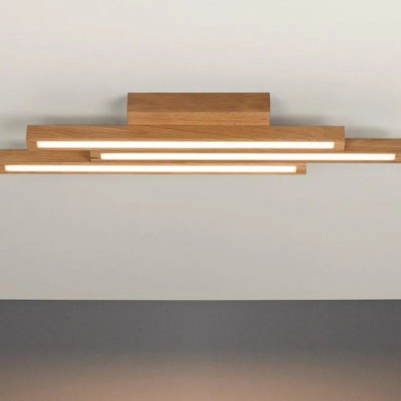 Luminaires Scandinaves-hofstein Plafonnier Cajas LED Écru, 3 lumières