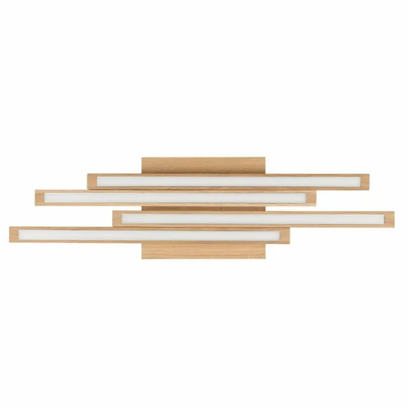 Luminaires Scandinaves-hofstein Plafonnier Cajas LED Écru, 4 lumières