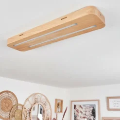 Luminaires Scandinaves-hofstein Plafonnier Cajas LED Écru, 2 lumières