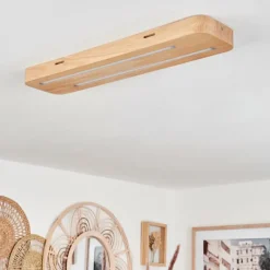 Luminaires Scandinaves-hofstein Plafonnier Cajas LED Écru, 2 lumières