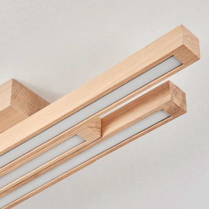 Luminaires Scandinaves-hofstein Plafonnier Cajas LED Écru, 3 lumières