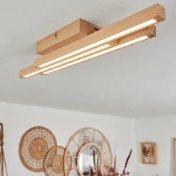 Luminaires Scandinaves-hofstein Plafonnier Cajas LED Écru, 3 lumières