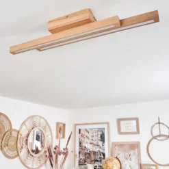 Luminaires Scandinaves-hofstein Plafonnier Cajas LED Écru, 2 lumières