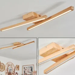 hofstein Plafonnier Cajas LED Écru, 2 lumières