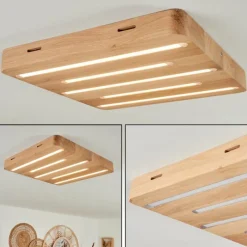 hofstein Plafonnier Cajas LED Écru, 5 lumières