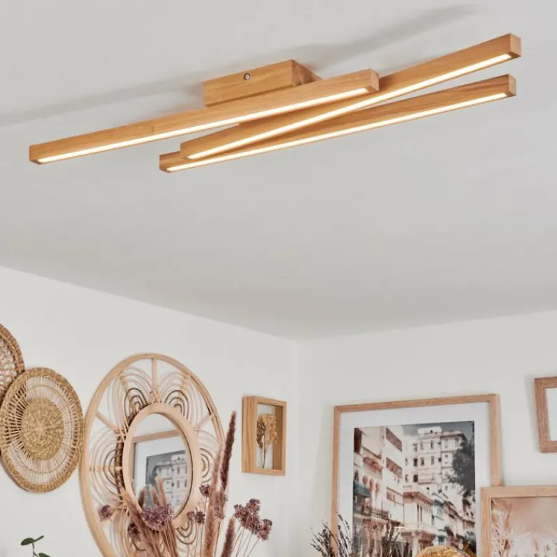 hofstein Plafonnier Cajas LED Écru, 3 lumières