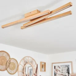 hofstein Plafonnier Cajas LED Écru, 3 lumières