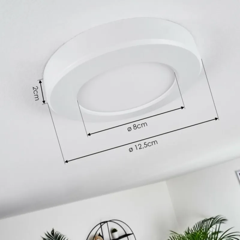 hofstein Plafonnier Canditas LED Blanc, 1 lumière