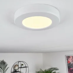 hofstein Plafonnier Canditas LED Blanc, 1 lumière