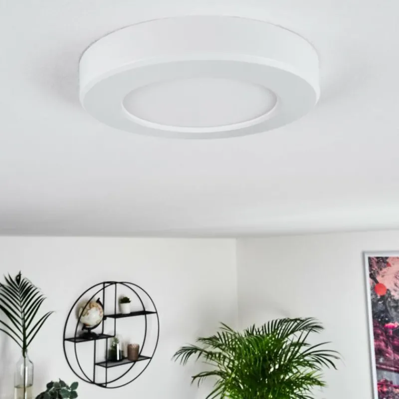 hofstein Plafonnier Canditas LED Blanc, 1 lumière