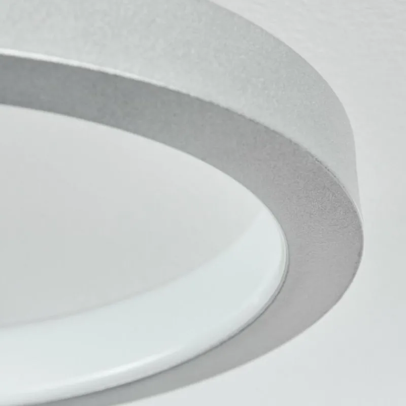 hofstein Plafonnier Carabajal LED Titane, 1 lumière