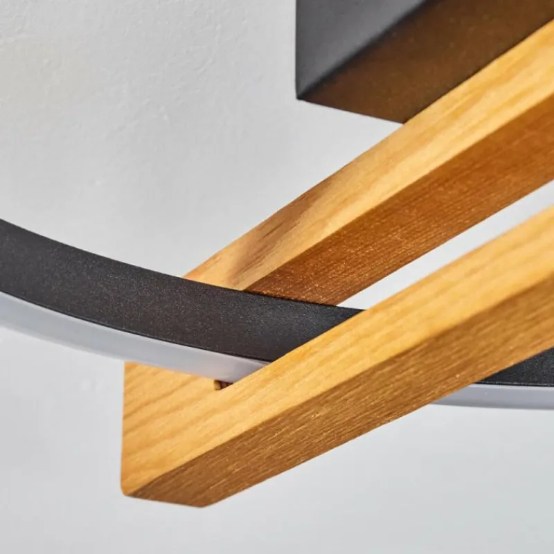 hofstein Plafonnier Carcano LED Écru, Noir, 1 lumière