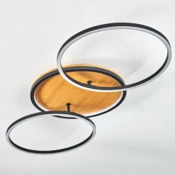 hofstein Plafonnier Cardozo LED Écru, Noir, 1 lumière