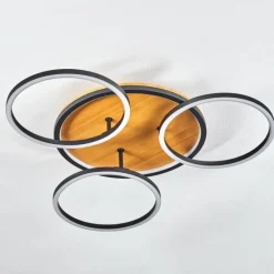 hofstein Plafonnier Cardozo LED Écru, Noir, 1 lumière