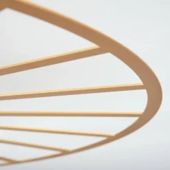 Lampes Vintages & Rétros-hofstein Plafonnier Carqueja Laiton, 1 lumière