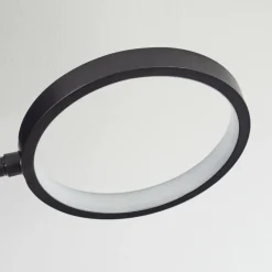 hofstein Plafonnier Carrisito LED Noir, 1 lumière