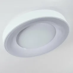 hofstein Plafonnier Casina LED Blanc, 1 lumière, Télécommandes