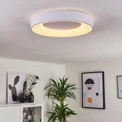 hofstein Plafonnier Casina LED Blanc, 1 lumière, Télécommandes