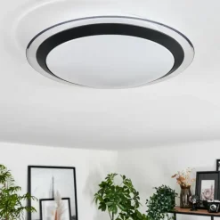 hofstein Plafonnier Castasegna LED Blanc, 1 lumière* Éclairage Led