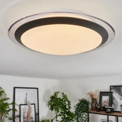 hofstein Plafonnier Castasegna LED Blanc, 1 lumière* Éclairage Led