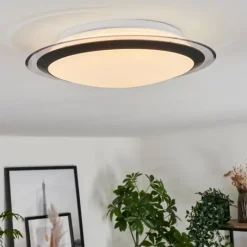 hofstein Plafonnier Castasegna LED Blanc, 1 lumière* Éclairage Led