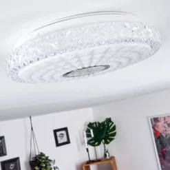 hofstein Plafonnier Cavalese LED Blanc, 1 lumière