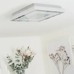 hofstein Plafonnier Centovalli LED Chrome, 1 lumière