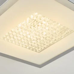 hofstein Plafonnier Centovalli LED Chrome, 1 lumière