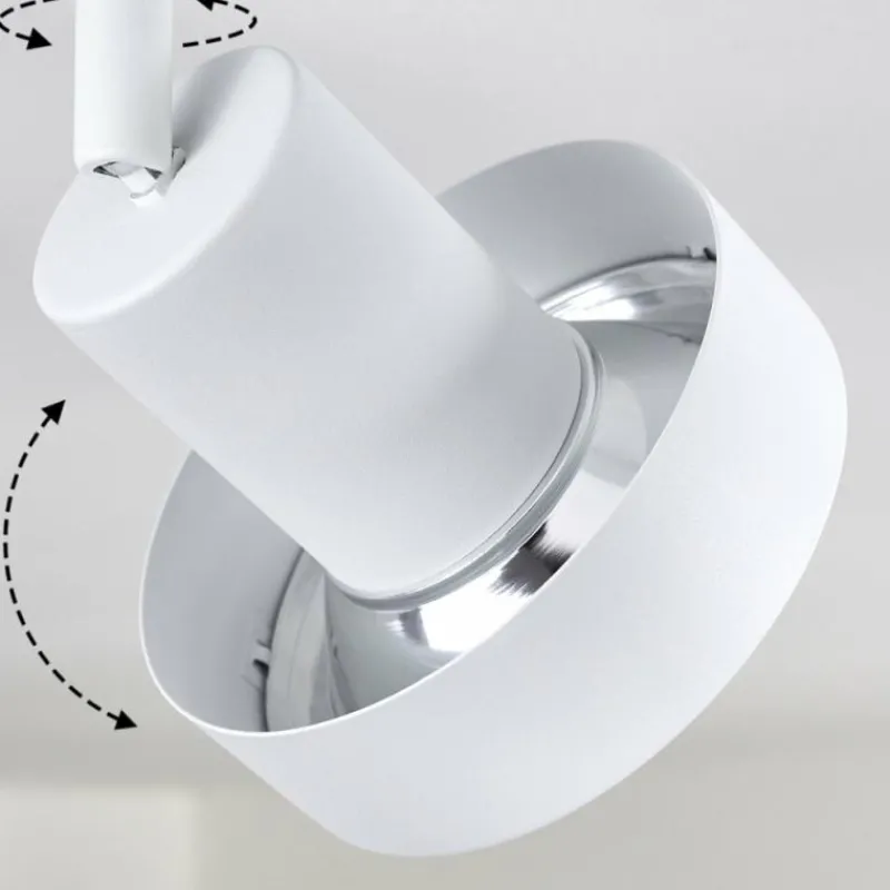 hofstein Plafonnier Chagres Blanc, 2 lumières* Spots Et Projecteurs